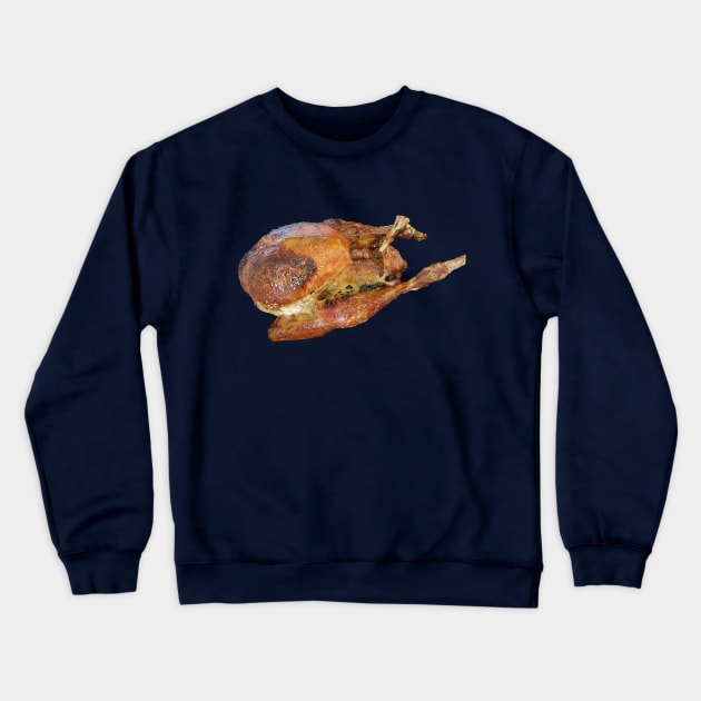 Thanksgiving Turkey Roast Crewneck Sweatshirt by ellenhenryart